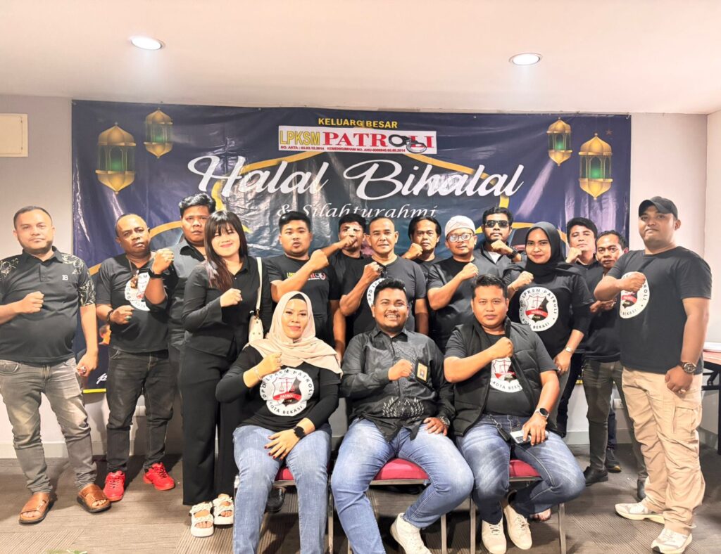 Halal Bi Halal LPKSM Patroli DPD Kota Bekasi, Memperkuat Silaturahmi dan Loyalitas Organisasi