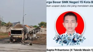 Pelajar Meninggal Dunia Dalam Kebakaran SPBE Cimuning, Rumah Hancur hingga Ayah dan 3 Kakaknya Masih Dirawat