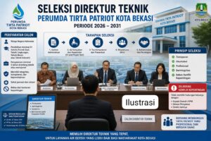 Rekrutmen Direktur Teknik Perumda Tirta Patriot 2026–2031 Disorot, Wali Kota Bekasi Diminta Jaga Transparansi dan Hindari Konflik Kepentingan